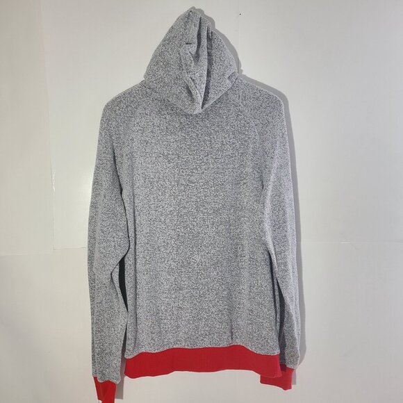 Adidas Los Angeles Clippers NBA Gray/Red/Blue Large Cotton/Polyester Mens Hoodie - Picture 2 of 6